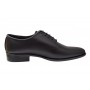 Pantofi barbati eleganti din piele naturala de culoare neagra GKR119N